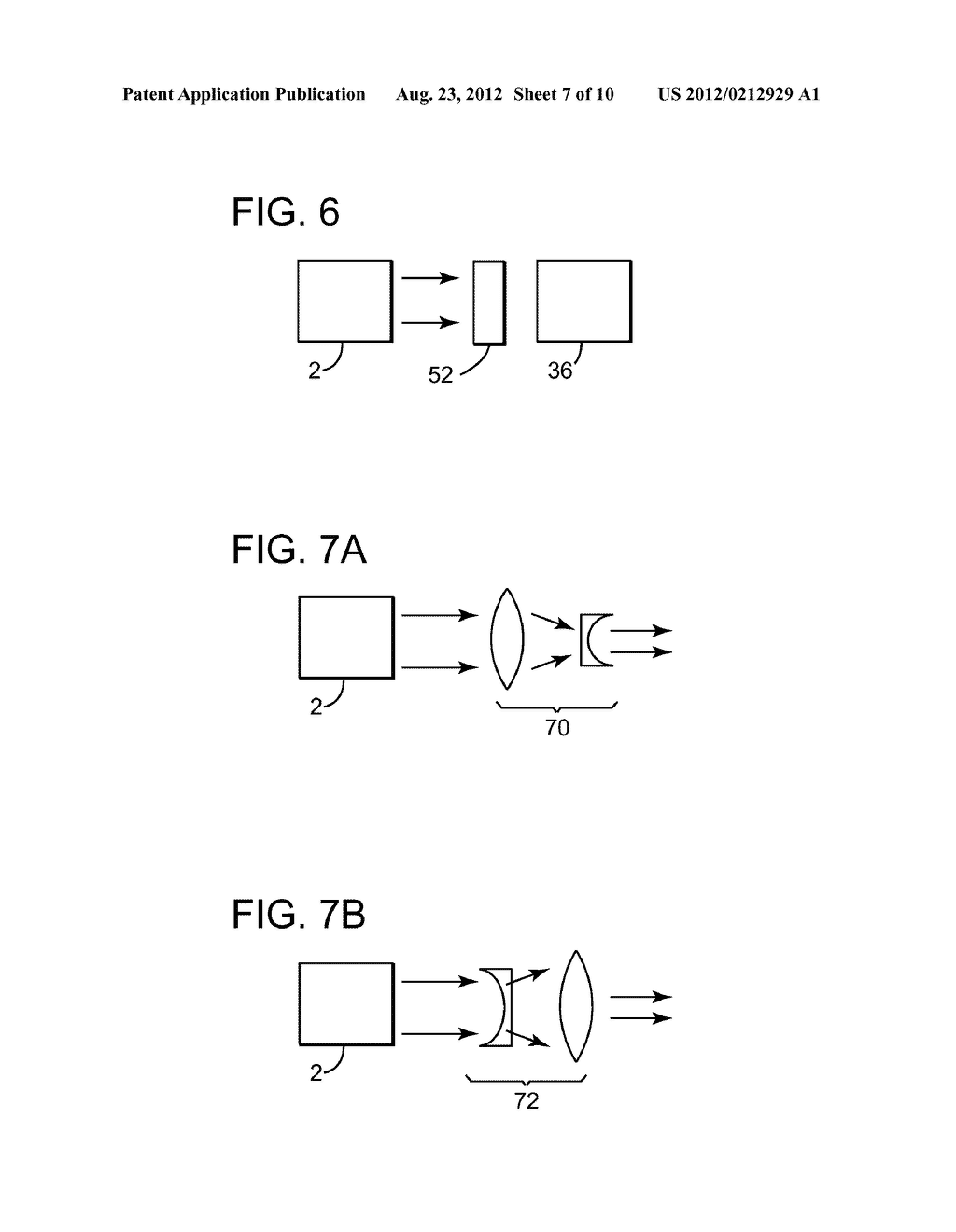 Light Emitting Diode Array Illumination System with Recycling - diagram, schematic, and image 08