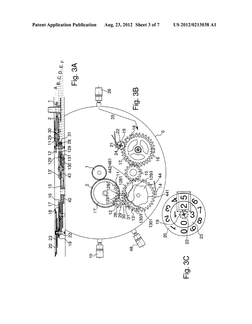 CALENDAR MECHANISM - diagram, schematic, and image 04