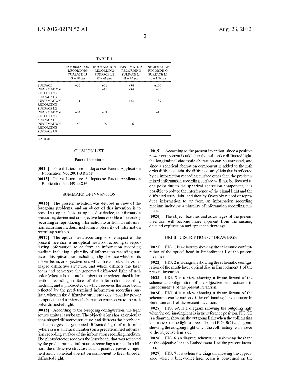 OPTICAL HEAD, OPTICAL DISC DEVICE, INFORMATION PROCESSING DEVICE, AND     OBJECTIVE LENS - diagram, schematic, and image 25