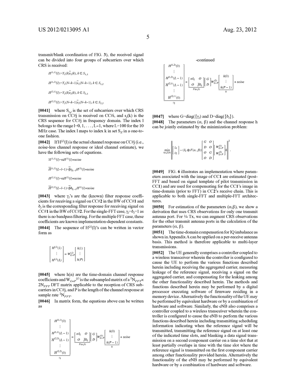 IQ Imbalance Image Compensation in Multi-Carrier Wireless Communication     Systems - diagram, schematic, and image 10