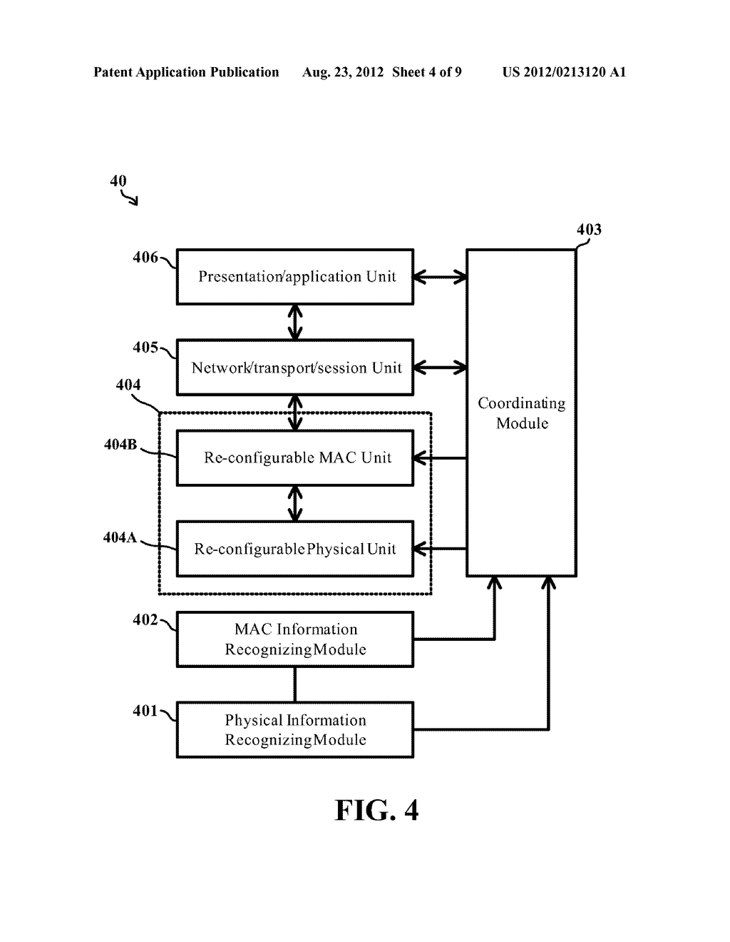 RE-CONFIGURABLE COMMUNICATION DEVICE AND MANAGING METHOD THEREOF - diagram, schematic, and image 05