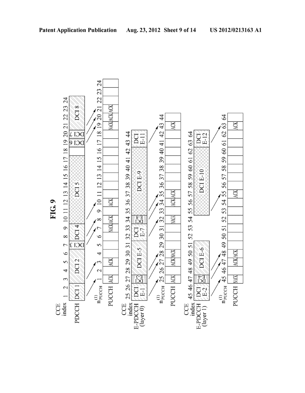 METHOD AND APPARATUS OF ALLOCATING UPLINK FEEDBACK CHANNEL FOR FEEDING     BACK DATA CORRESPONDING TO AN ENHANCED-PHYSICAL DOWNLINK CONTROL CHANNEL     (E-PDCCH) - diagram, schematic, and image 10