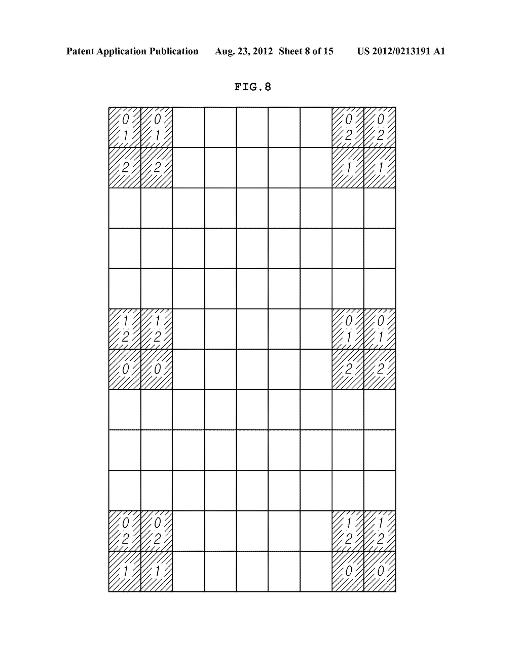 METHOD FOR MAPPING AND TRANSMITTING DEMODULATION REFERENCE SIGNAL (DM-RS),     COMMUNICATION TERMINAL DEVICE USING SAME, APPARATUS FOR TRANSMITTING     DM-RS, AND METHOD FOR RECEIVING DM-RS - diagram, schematic, and image 09