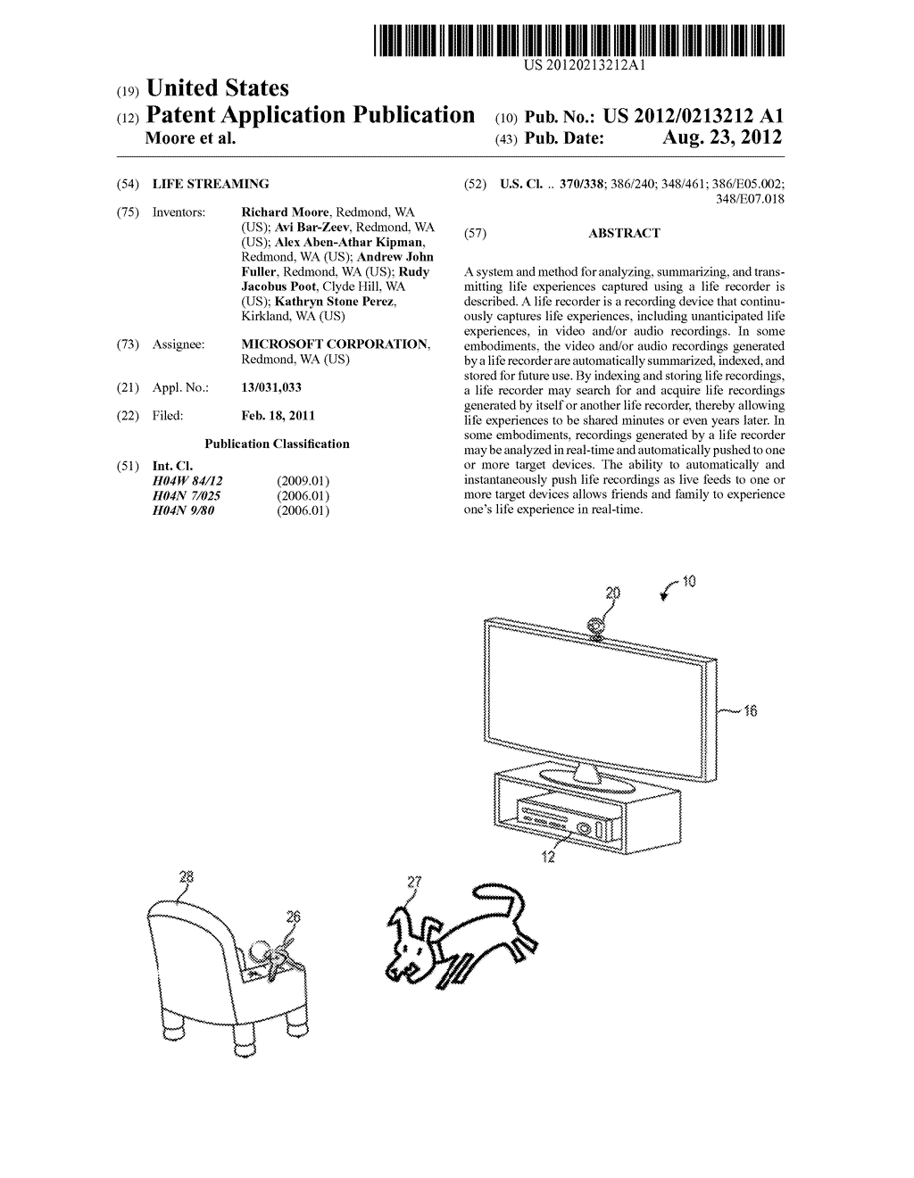 LIFE STREAMING - diagram, schematic, and image 01