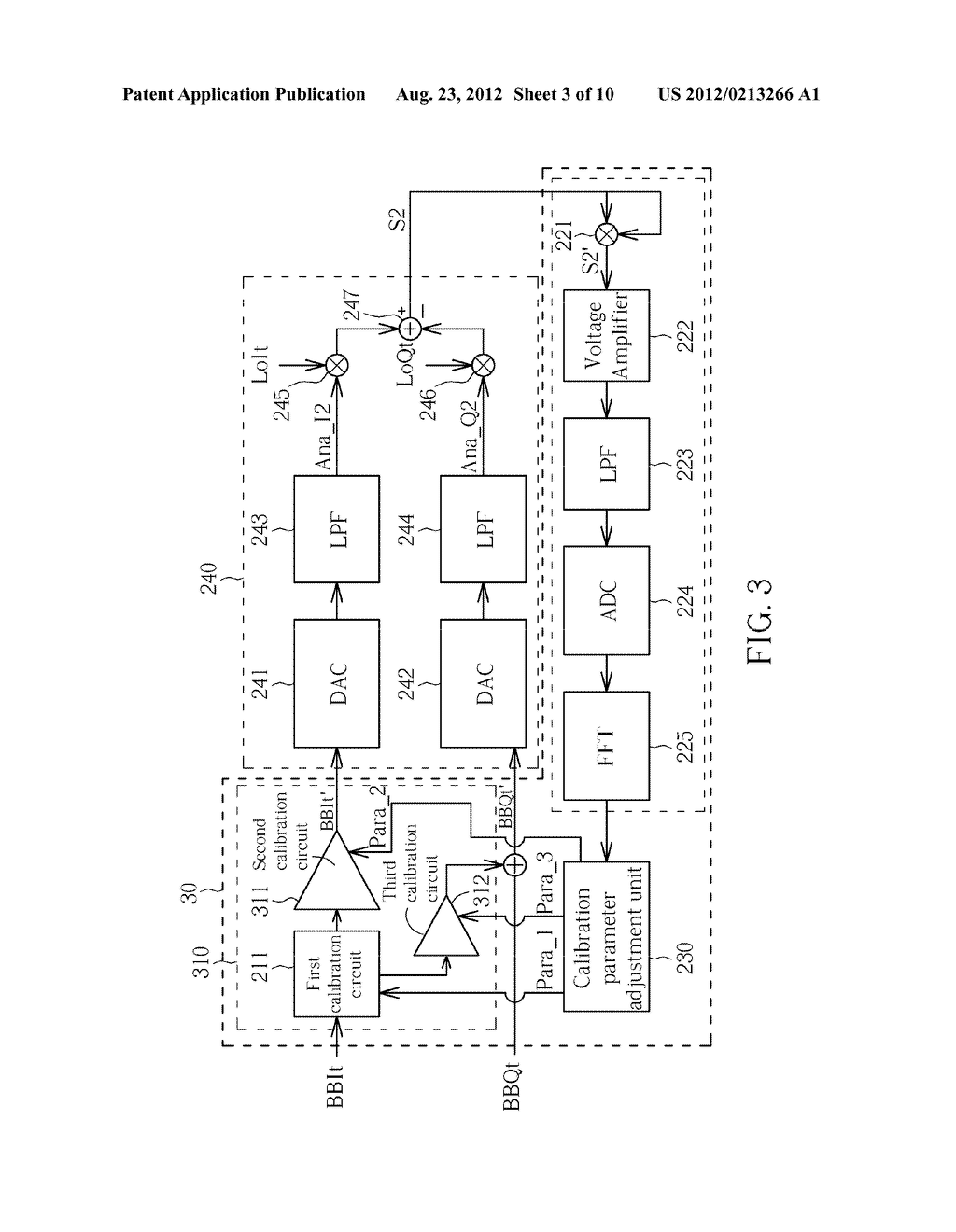 METHODS AND APPARATUSES  OF CALIBRATING I/Q MISMATCH IN COMMUNICATION     CIRCUIT - diagram, schematic, and image 04