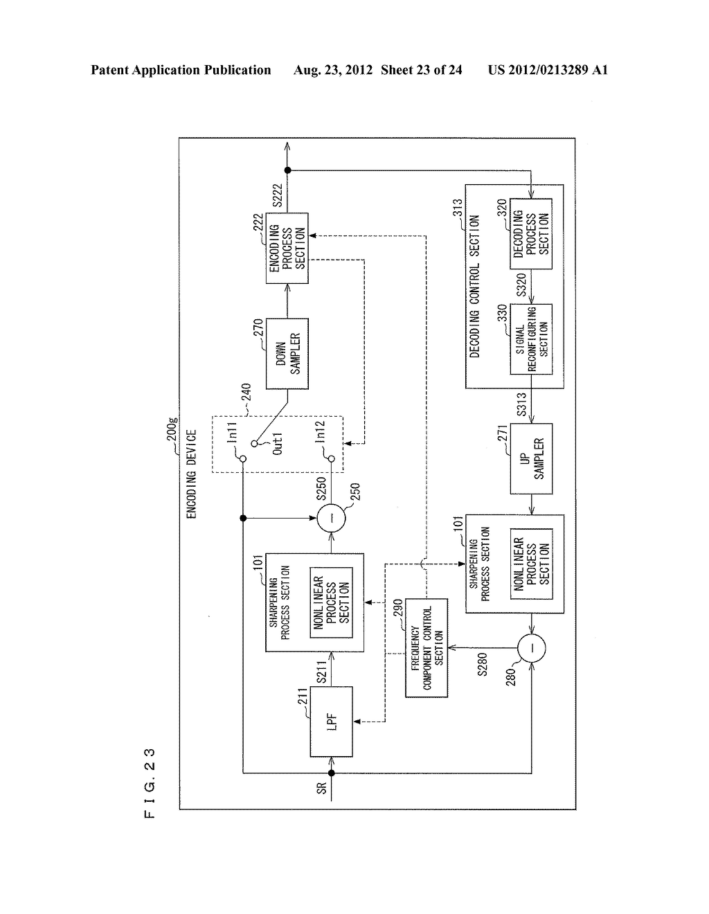 DECODING DEVICE, CONTROL METHOD FOR A DECODING DEVICE, TRANSMISSION     SYSTEM, AND COMPUTER-READABLE RECORDING MEDIUM HAVING A CONTROL PROGRAM     RECORDED THEREON - diagram, schematic, and image 24