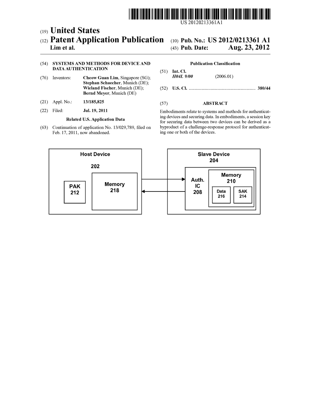 SYSTEMS AND METHODS FOR DEVICE AND DATA AUTHENTICATION - diagram, schematic, and image 01