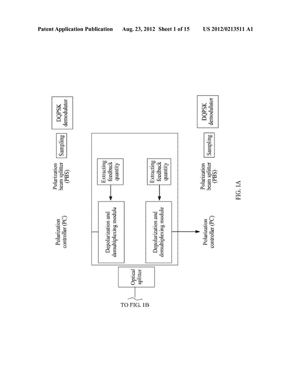 SYSTEM, METHOD, AND DEVICE FOR OPTICAL TRANSMISSION BASED ON POLARIZATION     MULTIPLEXING - diagram, schematic, and image 02