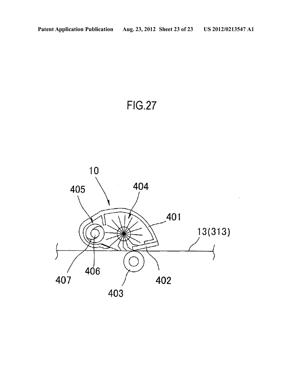 IMAGE-FORMING DEVICE HAVING PHOTOSENSITIVE DRUMS AND ENDLESS BELT - diagram, schematic, and image 24