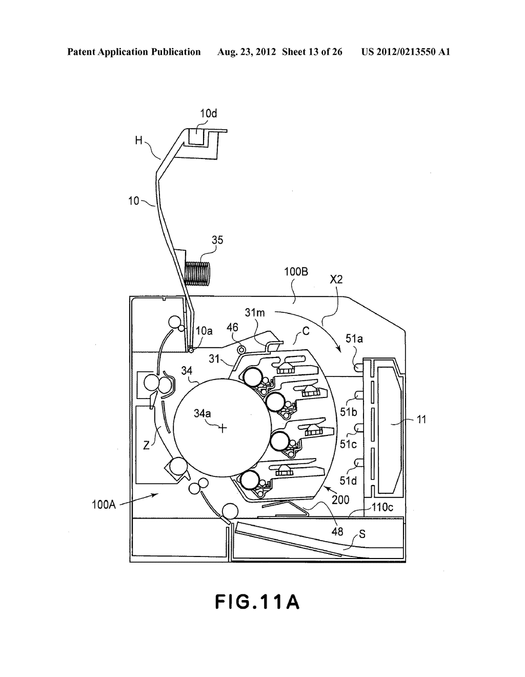 ELECTROPHOTOGRAPHIC IMAGE FORMING APPARATUS - diagram, schematic, and image 14