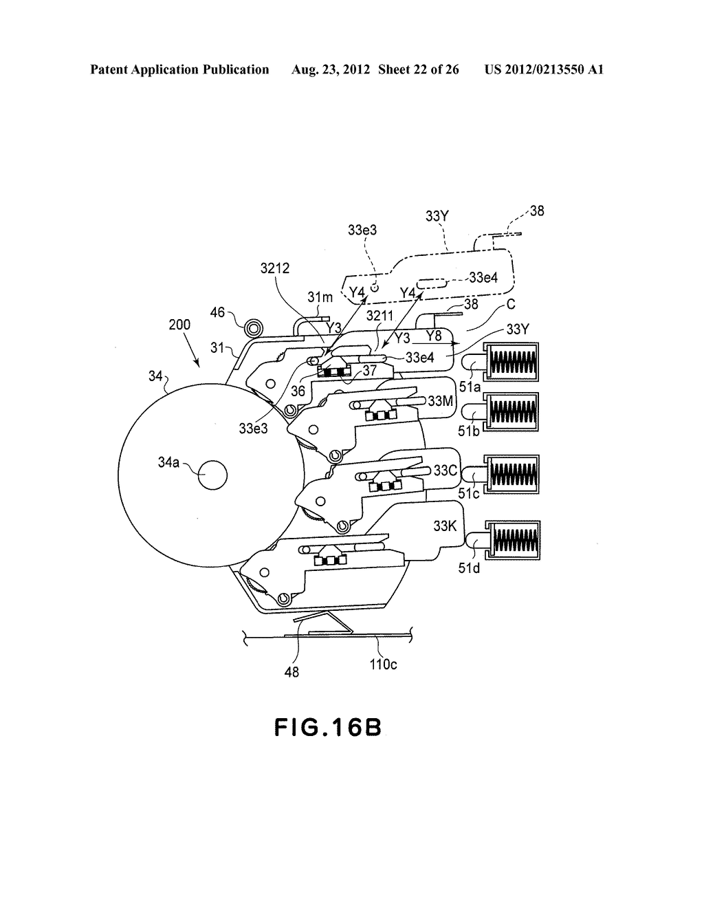 ELECTROPHOTOGRAPHIC IMAGE FORMING APPARATUS - diagram, schematic, and image 23