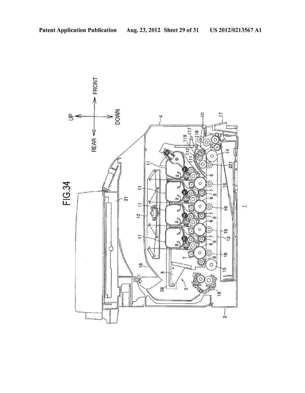 IMAGE-FORMING DEVICE AND DEVELOPER MATERIAL UNIT - diagram, schematic, and image 30