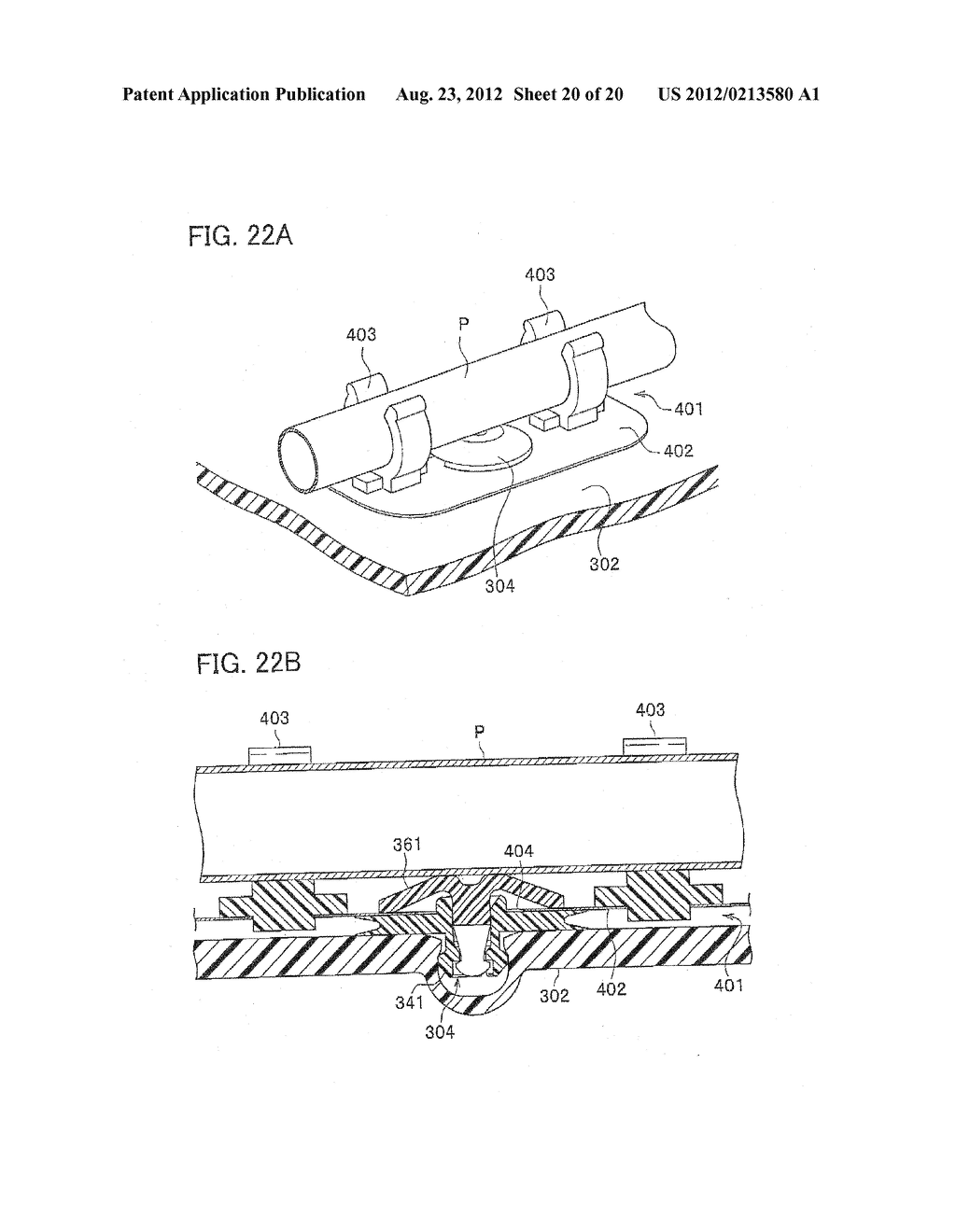 COMPONENT MOUNTING STRUCTURE AND PUSH NUT - diagram, schematic, and image 21