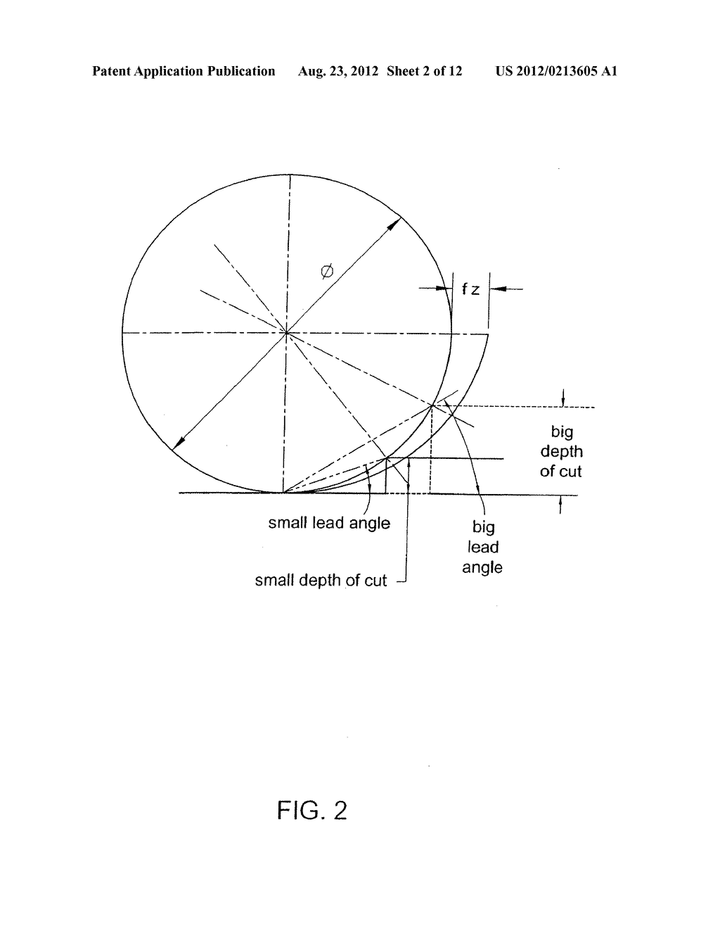 Cutting Insert for High Feed Face Milling - diagram, schematic, and image 03