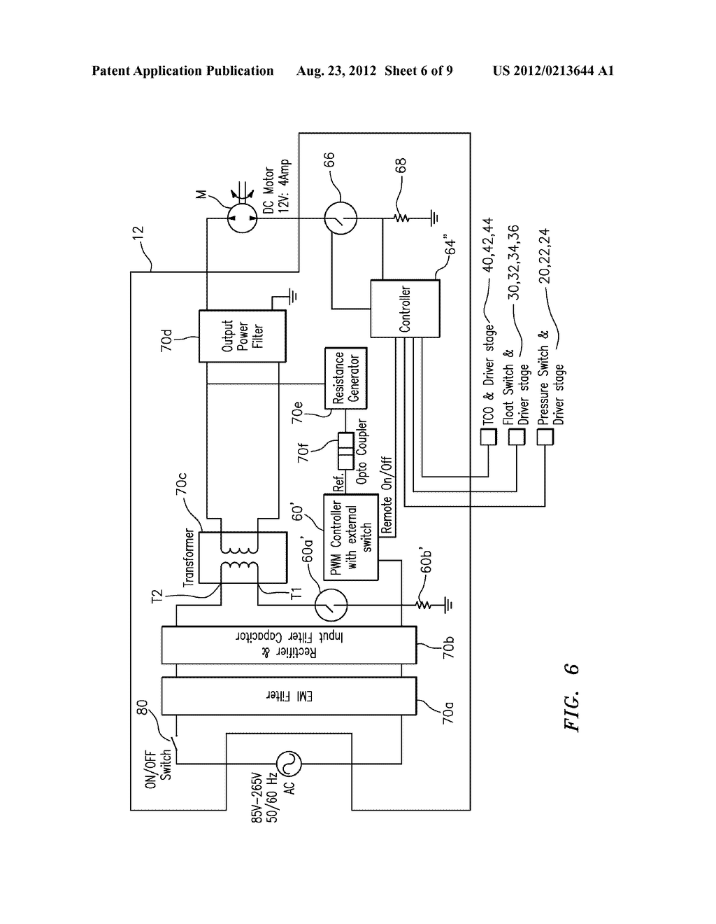 ELECTRONICALLY CONTROLLED LIQUID DISPENSING SYSTEM WITH MODULAR TUBING AND     POWER DESIGN - diagram, schematic, and image 07