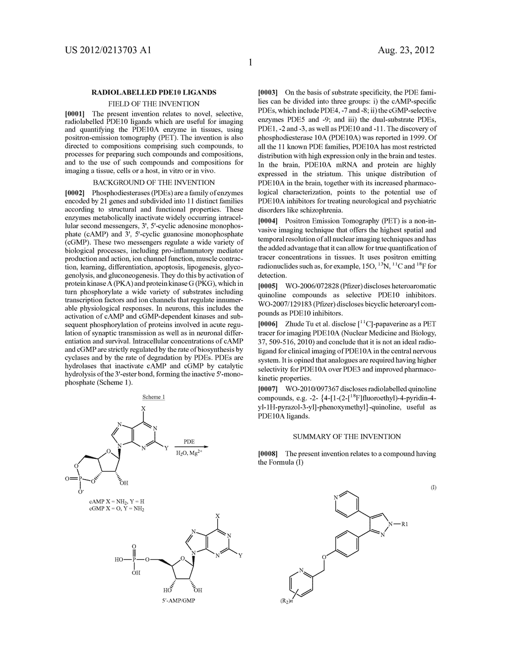 RADIOLABELLED PDE10 LIGANDS - diagram, schematic, and image 02