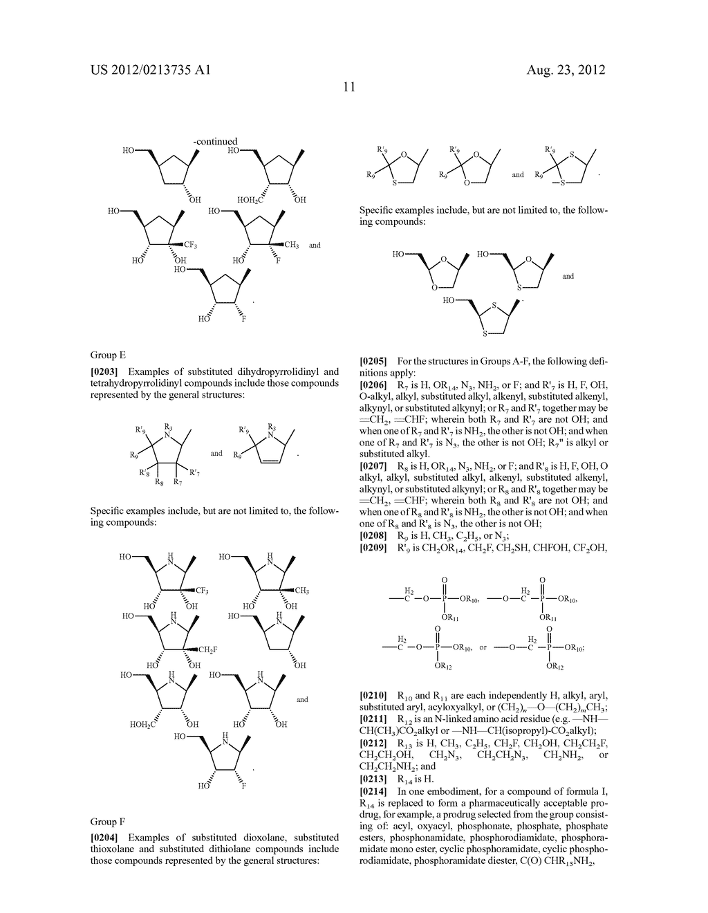 THERAPEUTIC FUROPYRIMIDINES AND THIENOPYRIMIDINES - diagram, schematic, and image 12