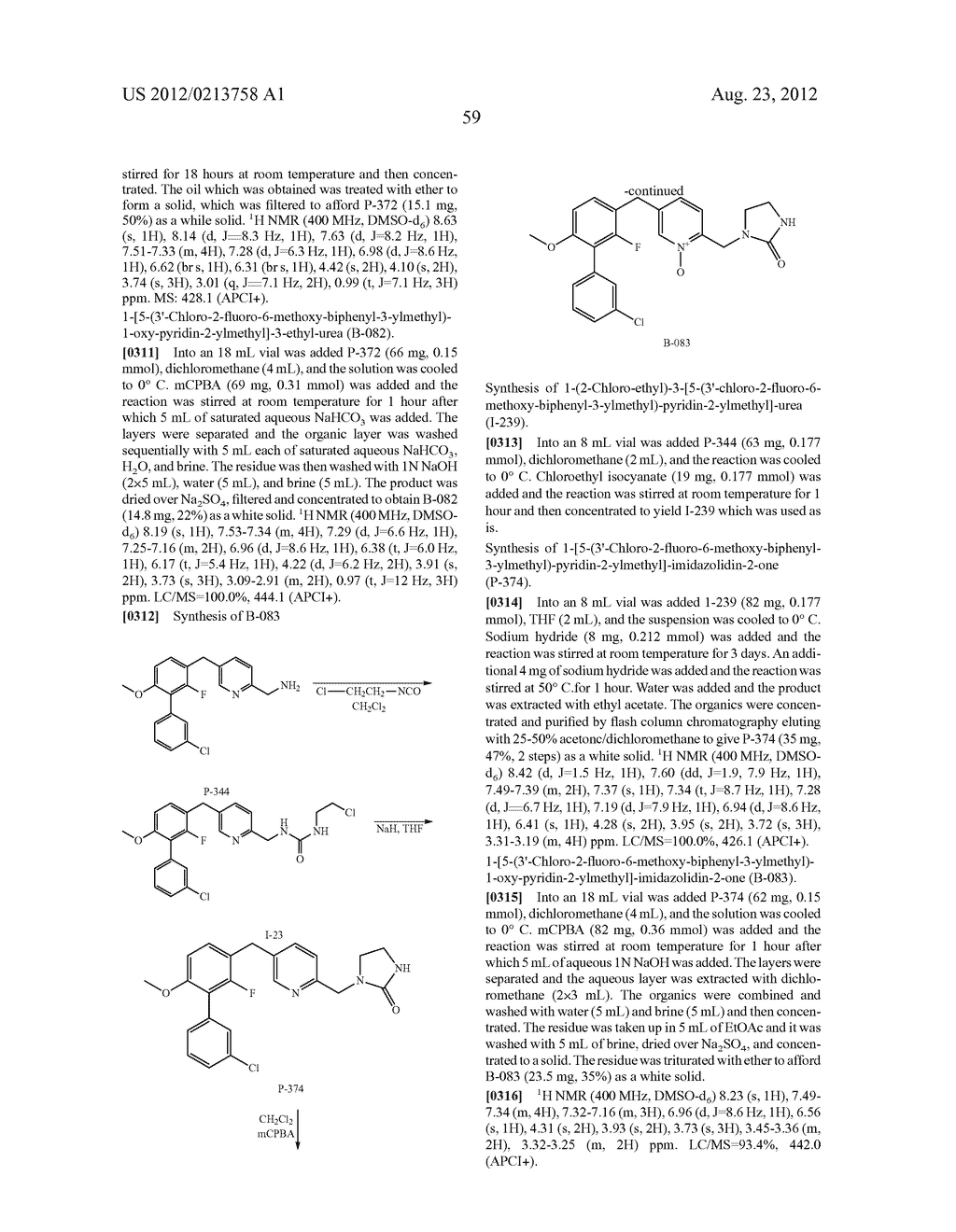 BIARYL PDE4 INHIBITORS FOR TREATING PULMONARY AND CARDIOVASCULAR DISORDERS - diagram, schematic, and image 60