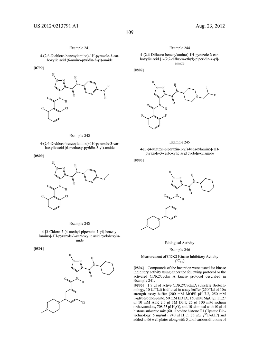 3,4-DISUBSTITUTED 1H-PYRAZOLE COMPOUNDS AND THEIR USE AS CYCLIN DEPENDENT     KINASE AND GLYCOGEN SYNTHASE KINASE-3 MODULATORS - diagram, schematic, and image 110