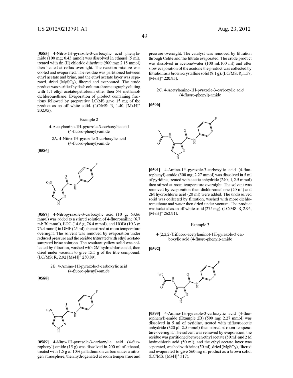 3,4-DISUBSTITUTED 1H-PYRAZOLE COMPOUNDS AND THEIR USE AS CYCLIN DEPENDENT     KINASE AND GLYCOGEN SYNTHASE KINASE-3 MODULATORS - diagram, schematic, and image 50