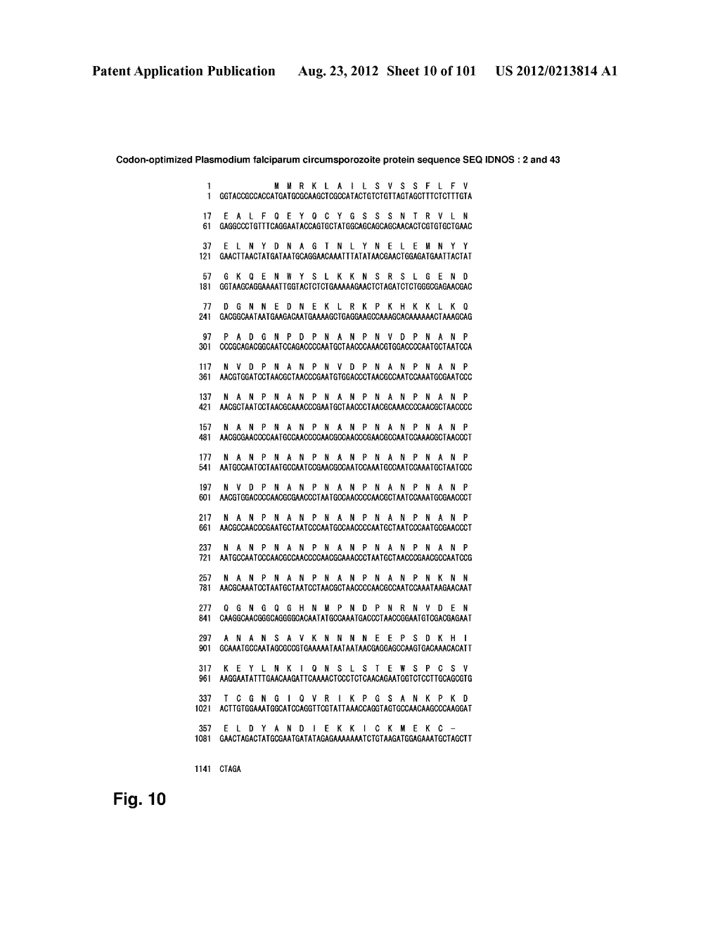 MODIFICATION OF RECOMBINANT ADENOVIRUS WITH IMMUNOGENIC PLASMODIUM     CIRCUMSPOROZOITE PROTEIN EPITOPES - diagram, schematic, and image 11