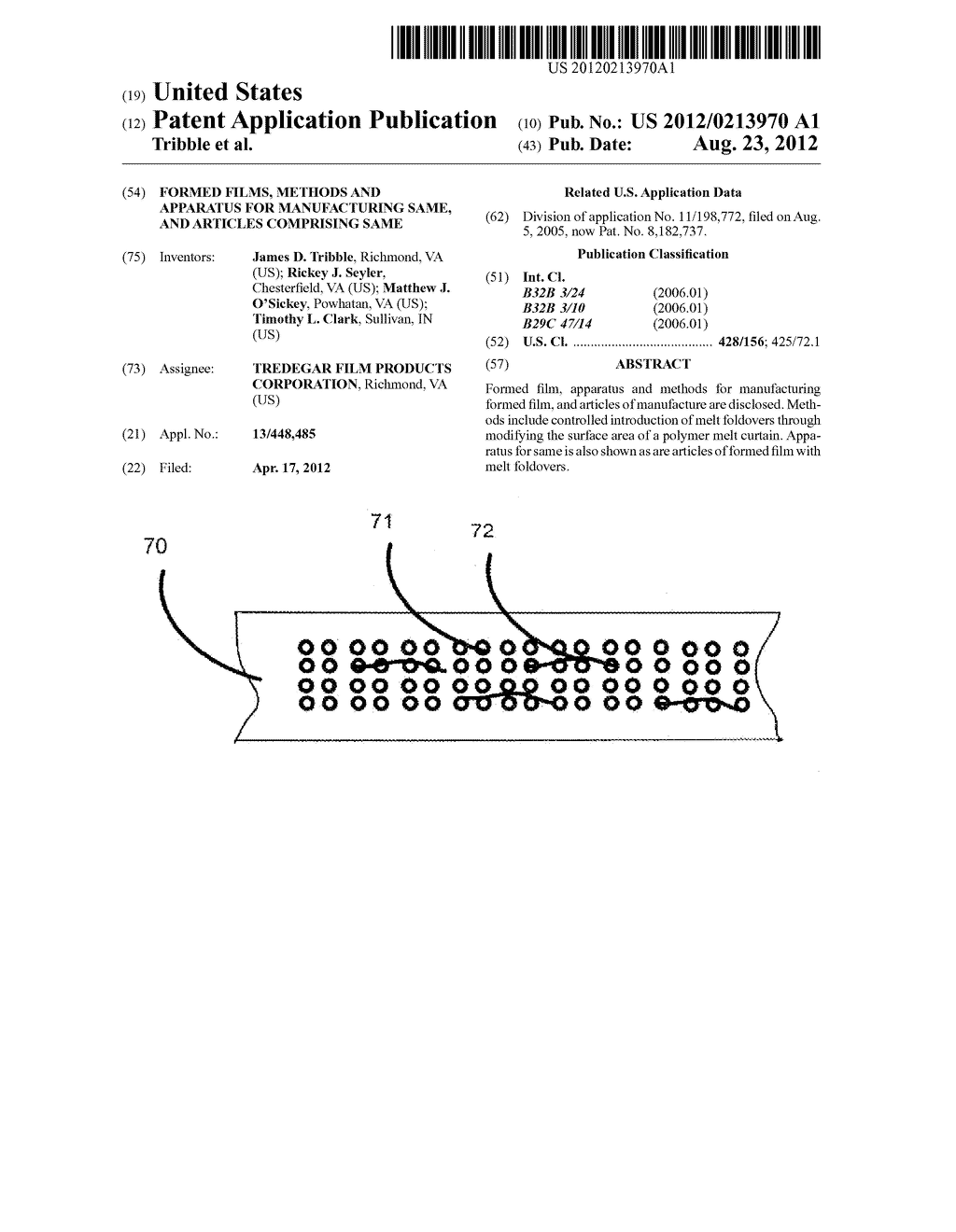 Formed Films, Methods and Apparatus for Manufacturing Same, and Articles     Comprising Same - diagram, schematic, and image 01