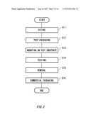 TEST APPARATUS, TEST METHOD AND MANUFACTURING METHOD diagram and image