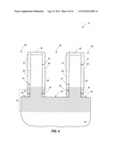 Methods Of Forming A Vertical Transistor And At Least A Conductive Line     Electrically Coupled Therewith, Methods Of Forming Memory Cells, And     Methods Of Forming Arrays Of Memory Cells diagram and image