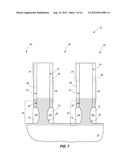 Methods Of Forming A Vertical Transistor And At Least A Conductive Line     Electrically Coupled Therewith, Methods Of Forming Memory Cells, And     Methods Of Forming Arrays Of Memory Cells diagram and image