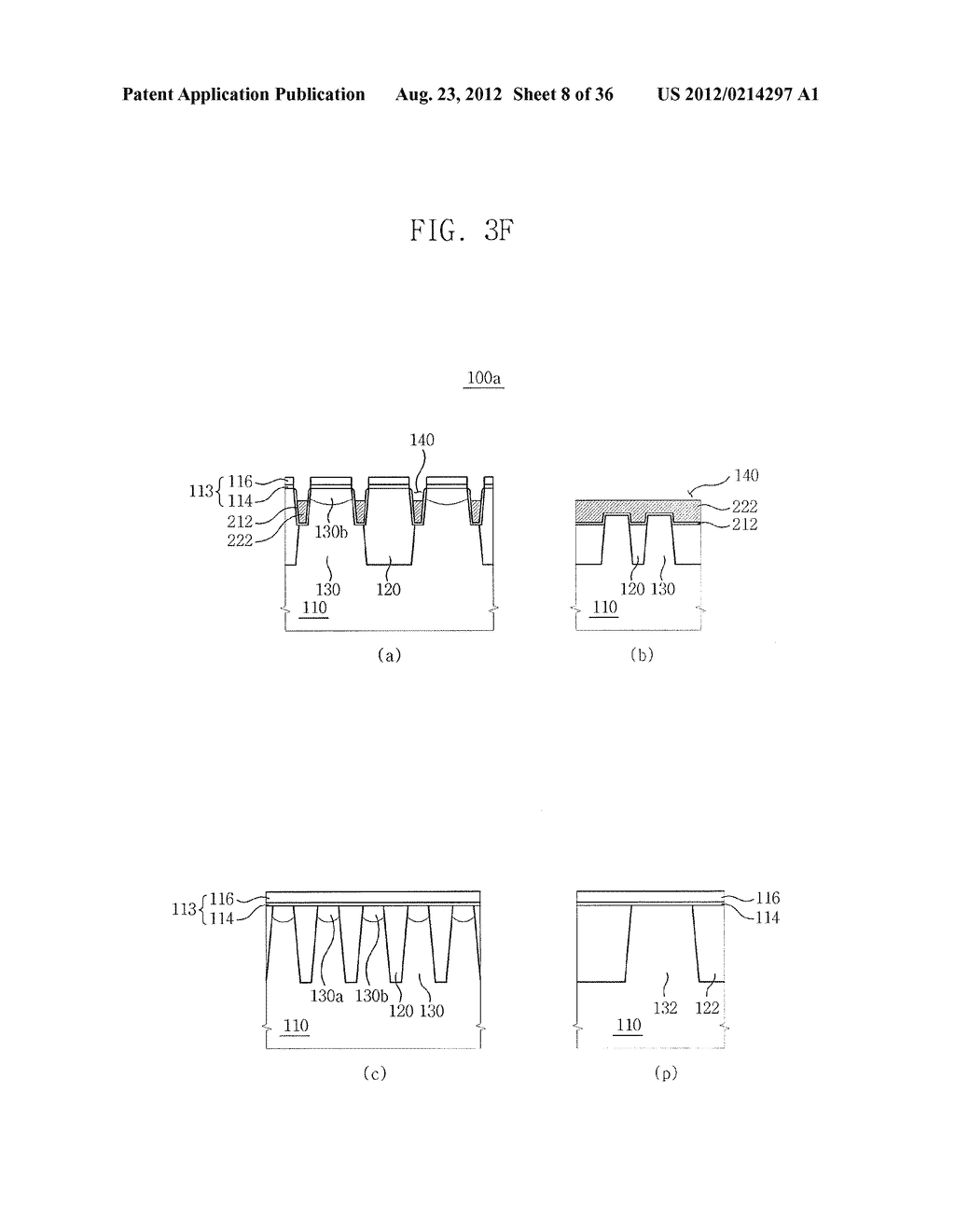 METHOD OF FABRICATING SEMICONDUCTOR DEVICE INCLUDING BURIED CHANNEL ARRAY     TRANSISTOR - diagram, schematic, and image 09