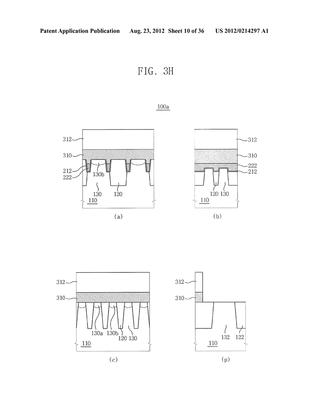 METHOD OF FABRICATING SEMICONDUCTOR DEVICE INCLUDING BURIED CHANNEL ARRAY     TRANSISTOR - diagram, schematic, and image 11