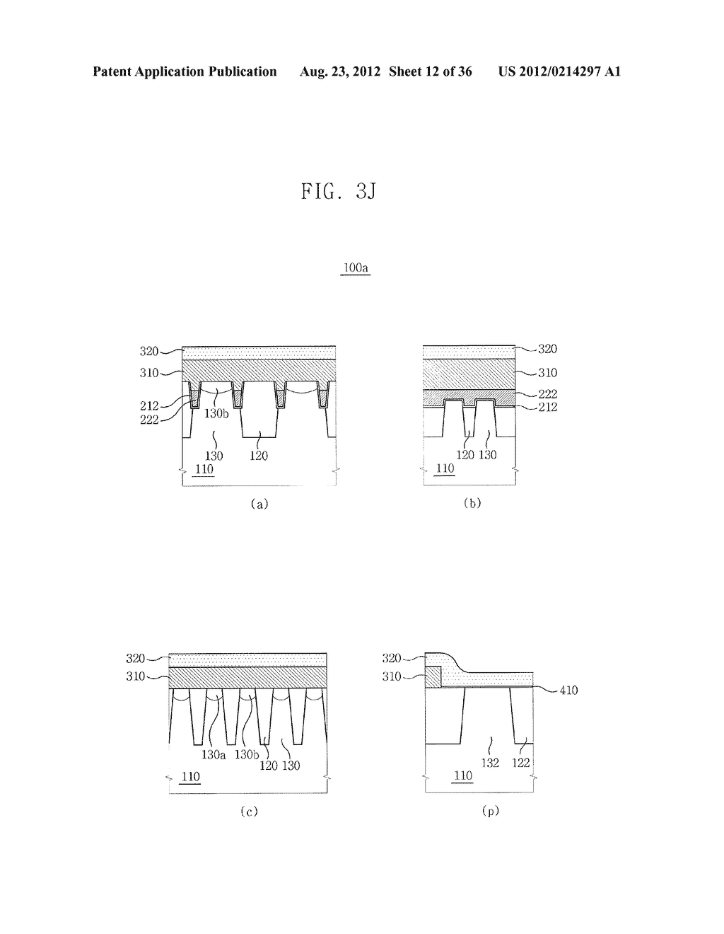 METHOD OF FABRICATING SEMICONDUCTOR DEVICE INCLUDING BURIED CHANNEL ARRAY     TRANSISTOR - diagram, schematic, and image 13