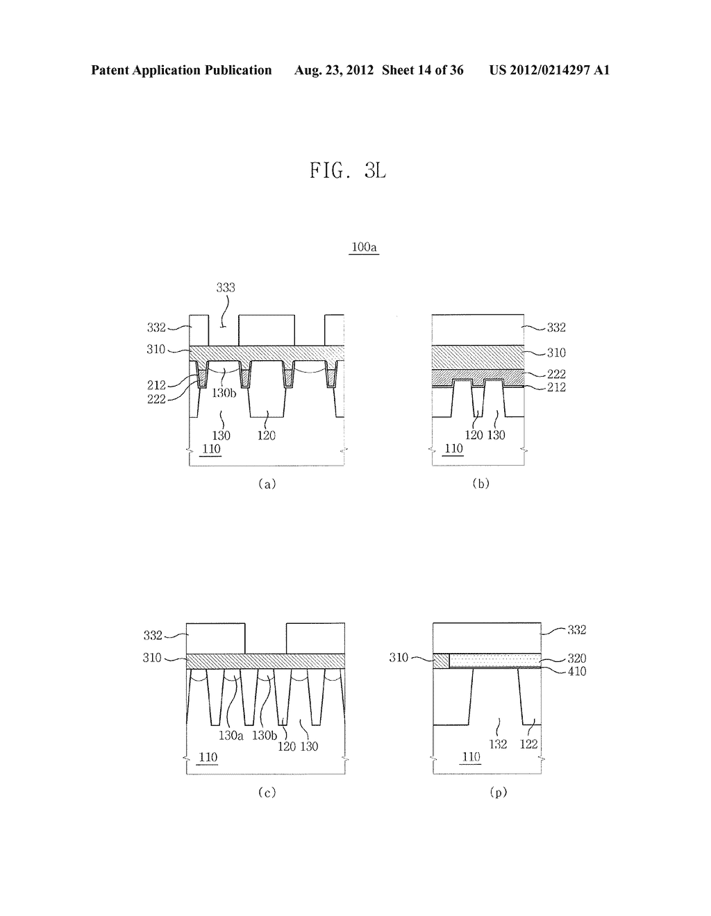 METHOD OF FABRICATING SEMICONDUCTOR DEVICE INCLUDING BURIED CHANNEL ARRAY     TRANSISTOR - diagram, schematic, and image 15