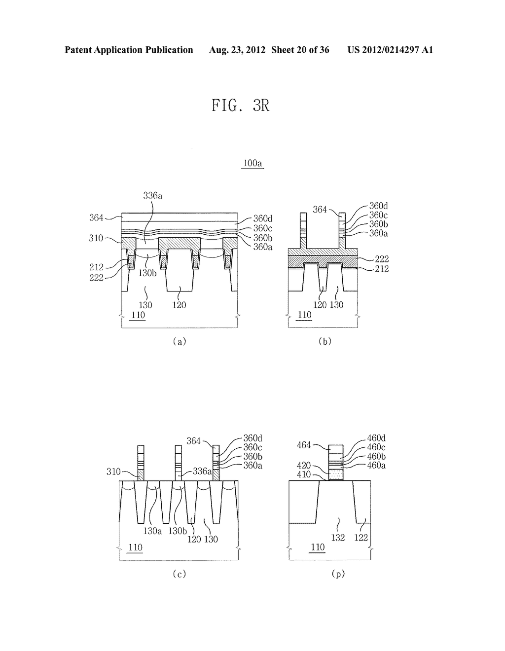 METHOD OF FABRICATING SEMICONDUCTOR DEVICE INCLUDING BURIED CHANNEL ARRAY     TRANSISTOR - diagram, schematic, and image 21
