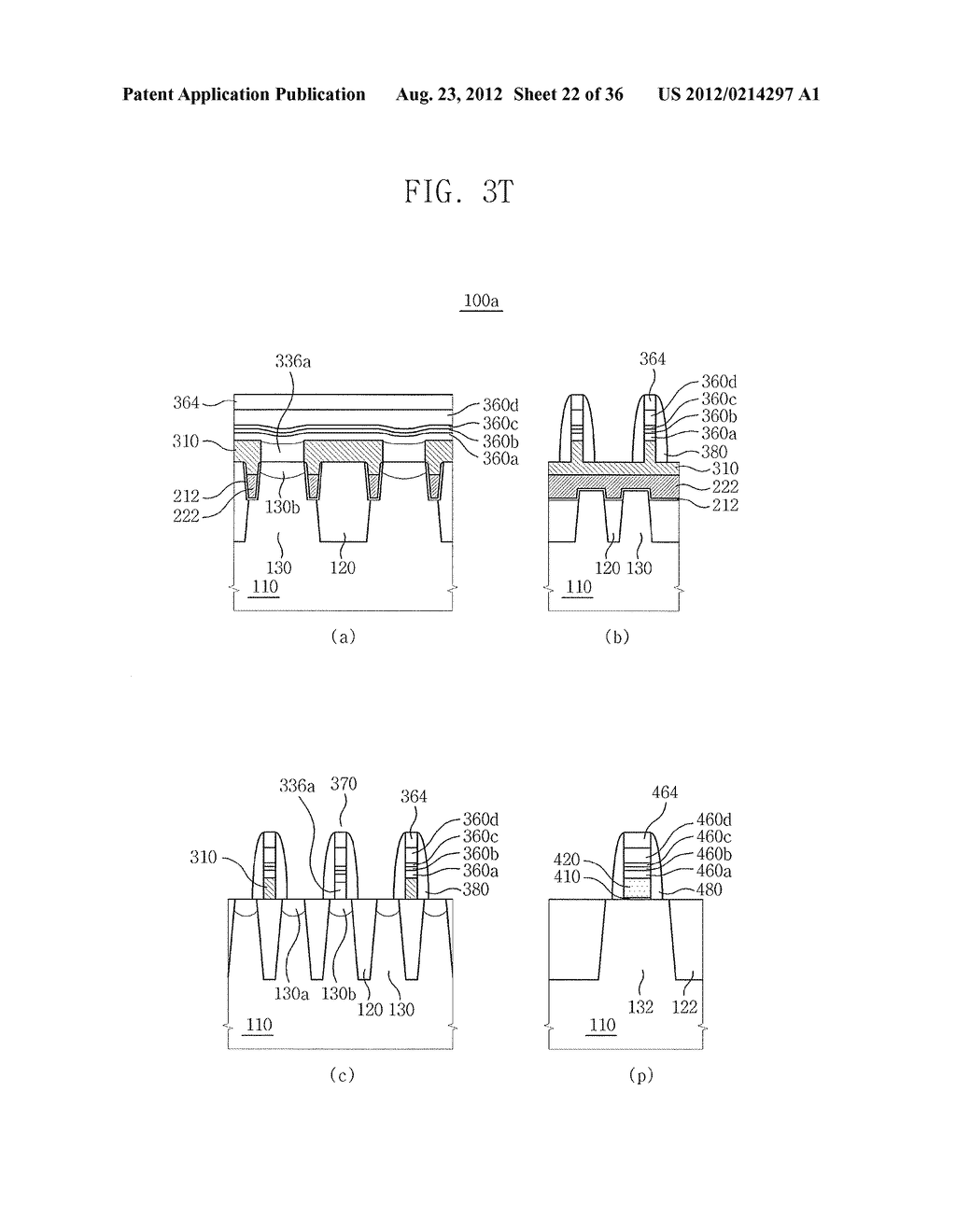 METHOD OF FABRICATING SEMICONDUCTOR DEVICE INCLUDING BURIED CHANNEL ARRAY     TRANSISTOR - diagram, schematic, and image 23