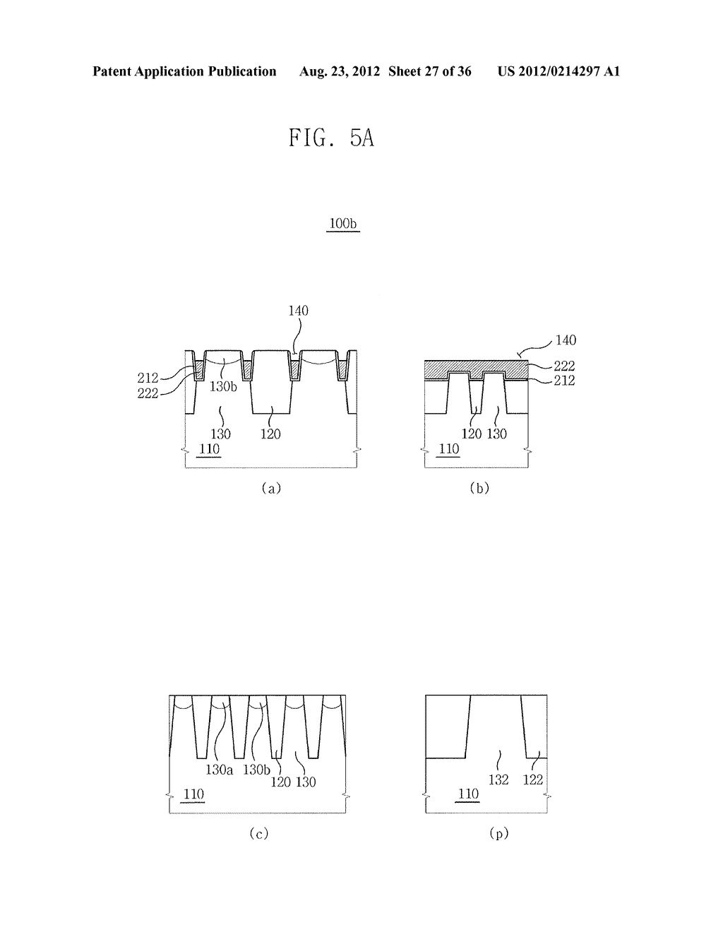 METHOD OF FABRICATING SEMICONDUCTOR DEVICE INCLUDING BURIED CHANNEL ARRAY     TRANSISTOR - diagram, schematic, and image 28