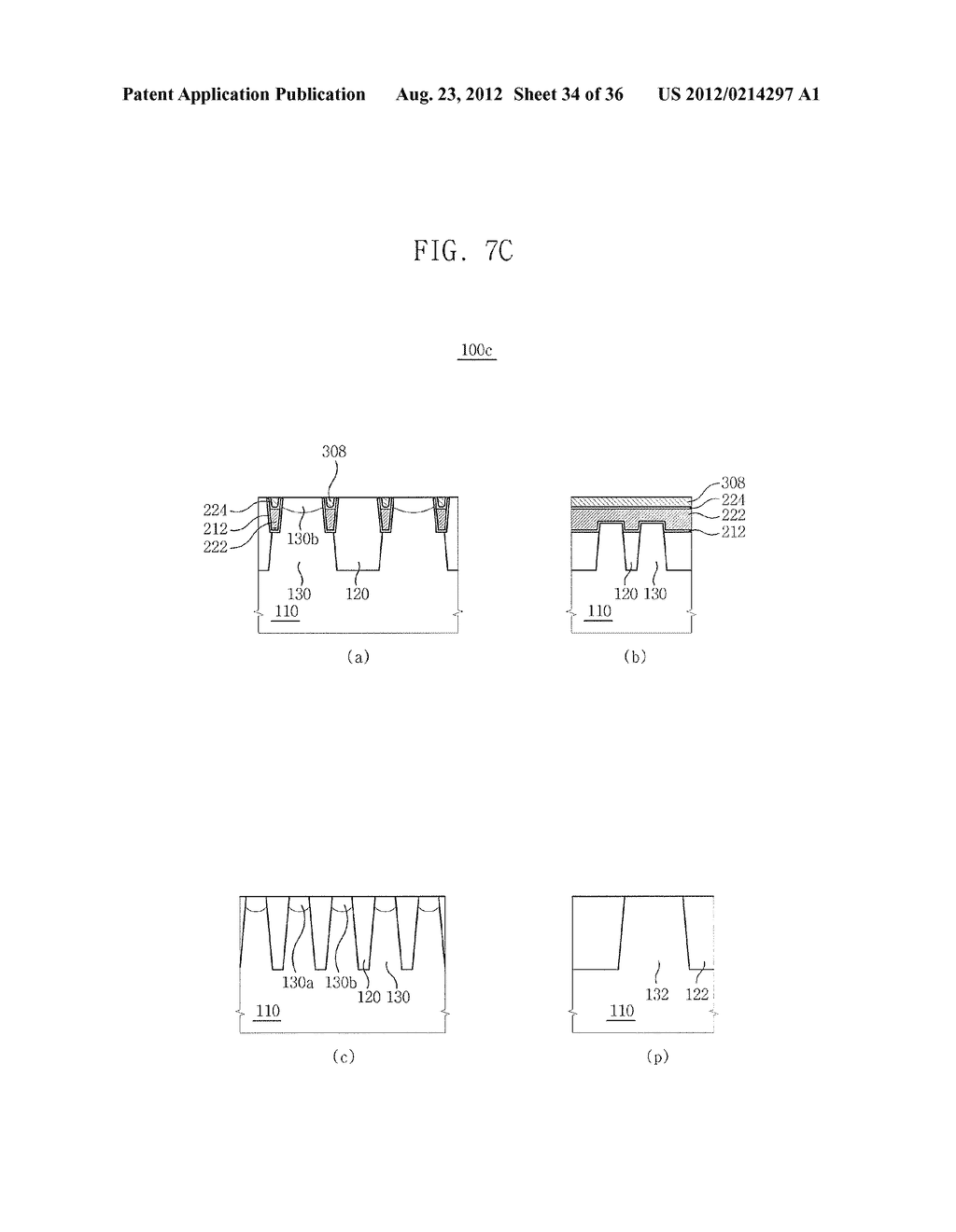 METHOD OF FABRICATING SEMICONDUCTOR DEVICE INCLUDING BURIED CHANNEL ARRAY     TRANSISTOR - diagram, schematic, and image 35