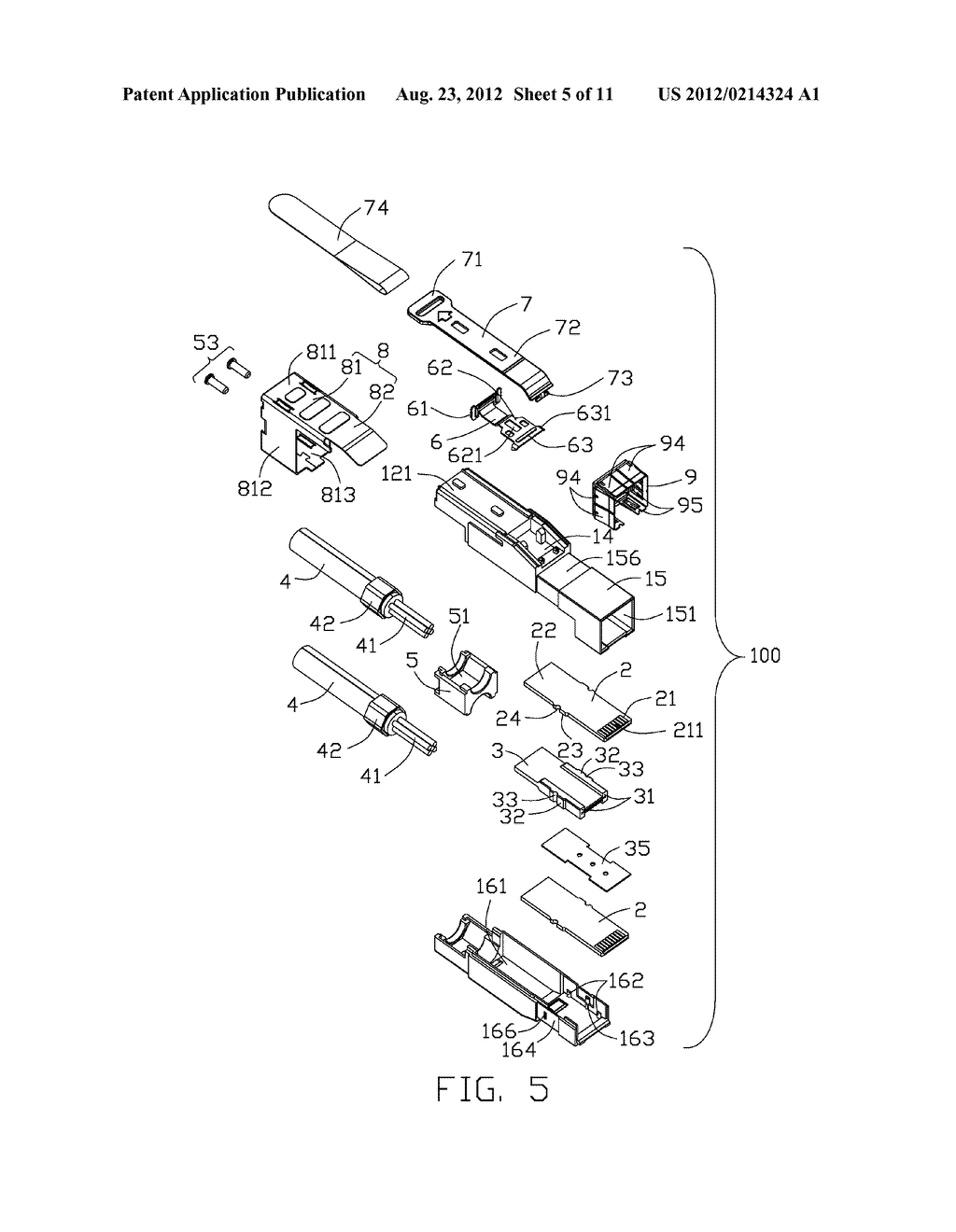 ELECTRICAL CONNECTOR ASSEMBLY WITH EXTERNAL METALLIC GASKET - diagram, schematic, and image 06