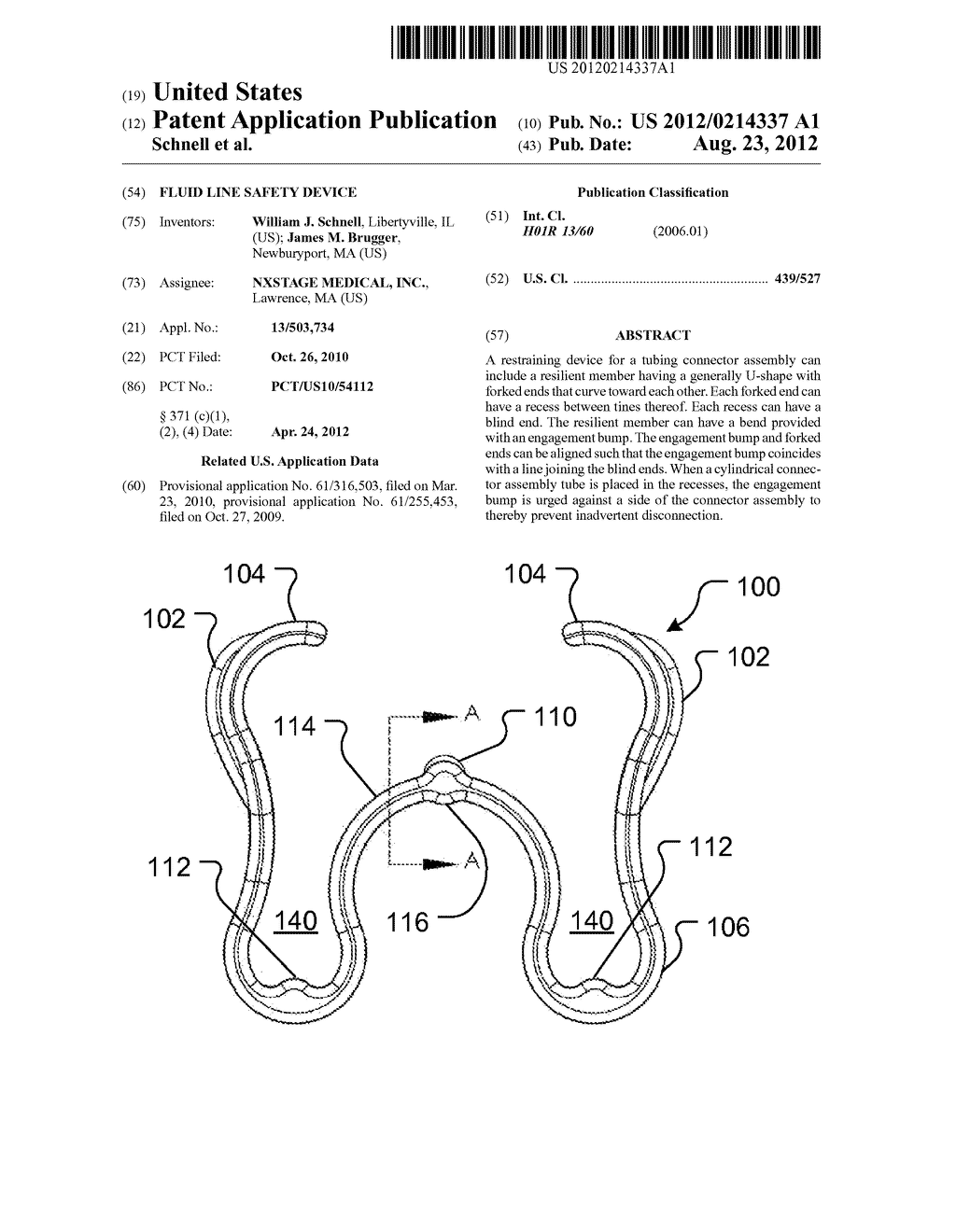 FLUID LINE SAFETY DEVICE - diagram, schematic, and image 01