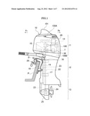 INTAKE DEVICE OF OUTBOARD MOTOR diagram and image