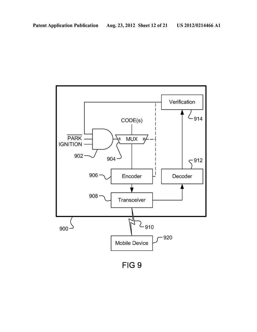 Method and System for Modifying Mobile Device Functions - diagram, schematic, and image 13