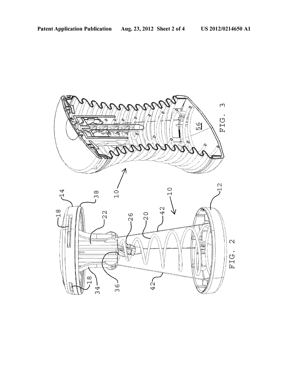 Compressive Resistance Means and Exercise Device - diagram, schematic, and image 03