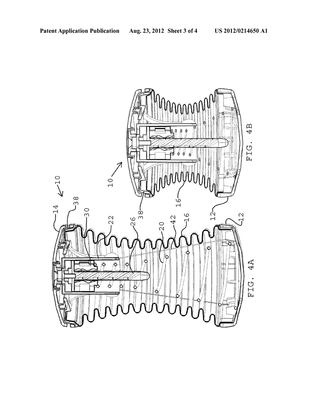 Compressive Resistance Means and Exercise Device - diagram, schematic, and image 04