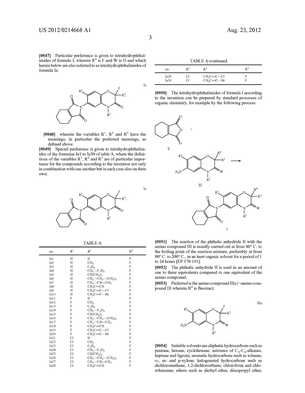 Herbicidal Tetrahydrophthalimides - diagram, schematic, and image 04