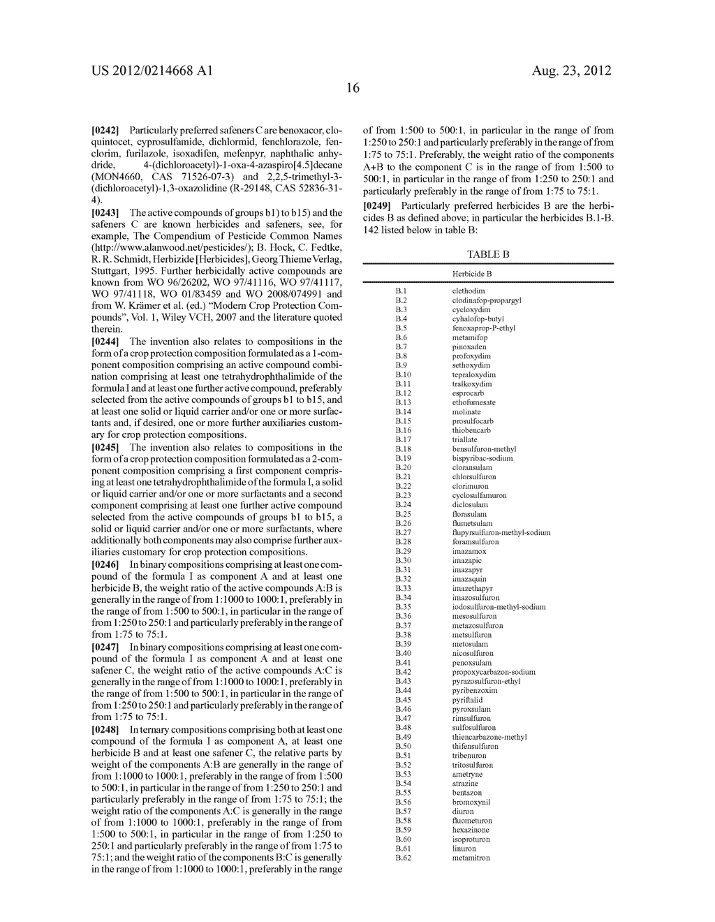 Herbicidal Tetrahydrophthalimides - diagram, schematic, and image 17