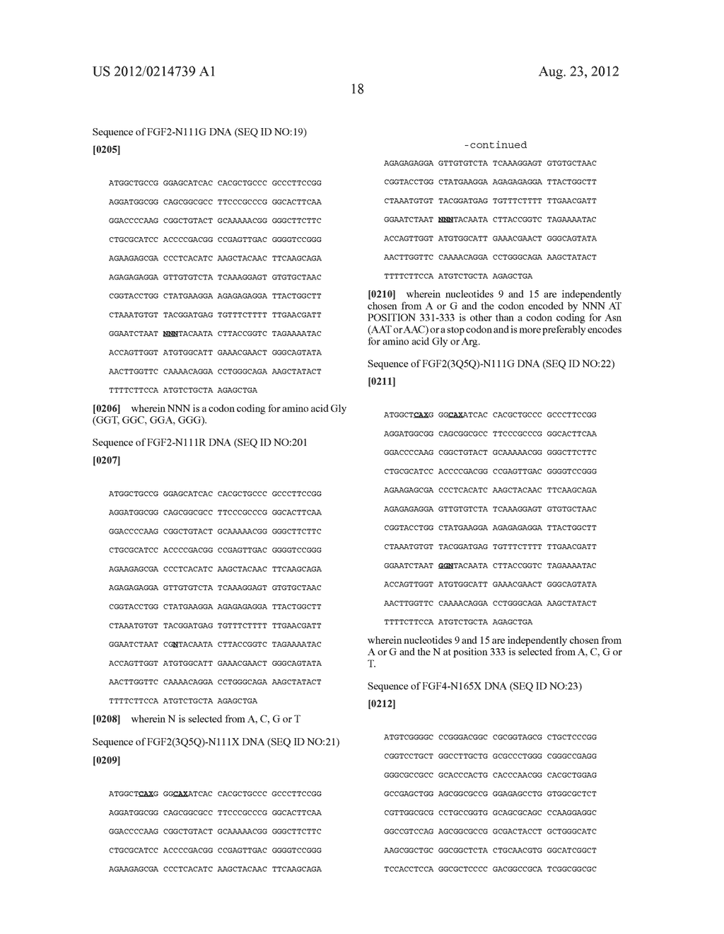 FGF VARIANTS AND METHODS FOR USE THEREOF - diagram, schematic, and image 33