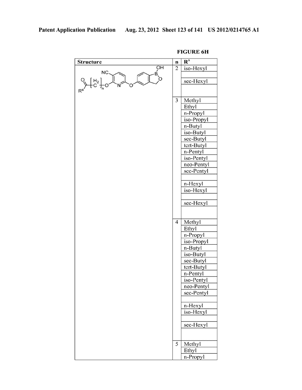 BORON-CONTAINING SMALL MOLECULES AS ANTI-INFLAMMATORY AGENTS - diagram, schematic, and image 124