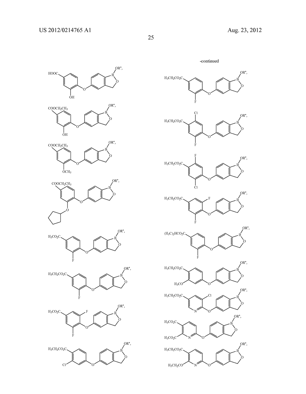 BORON-CONTAINING SMALL MOLECULES AS ANTI-INFLAMMATORY AGENTS - diagram, schematic, and image 167