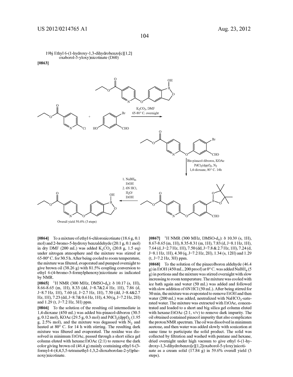 BORON-CONTAINING SMALL MOLECULES AS ANTI-INFLAMMATORY AGENTS - diagram, schematic, and image 246
