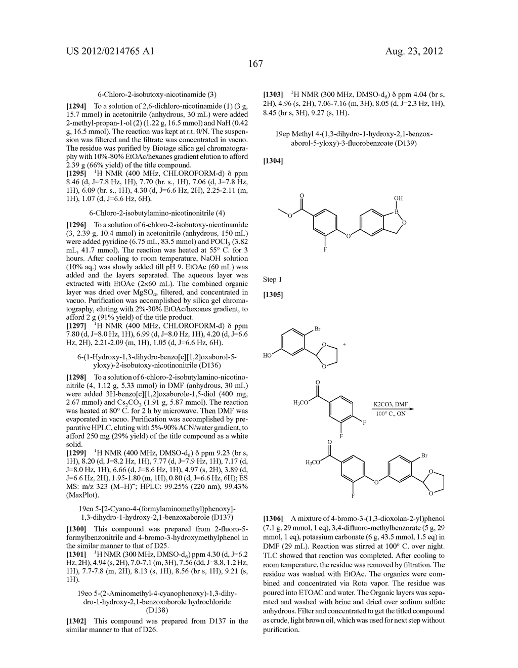 BORON-CONTAINING SMALL MOLECULES AS ANTI-INFLAMMATORY AGENTS - diagram, schematic, and image 309